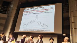 太下義之氏（三菱UFJリサーチ＆コンサルティング 芸術・文化政策センターセンター長）のスライド