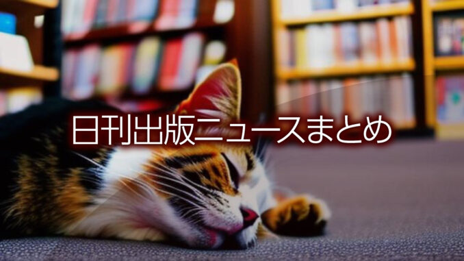 Text to Image by Canva（a calico cat sleeping while tending a bookstore）