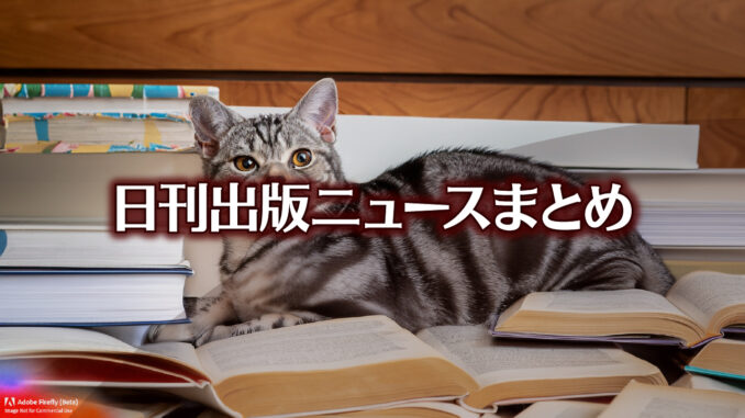 Text to Image by Adobe Firefly(beta) for non-commercial use（A American Shorthair lying on its stomach on top of books scattered all over the floor）