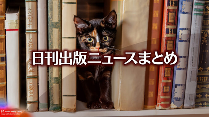 Text to Image by Adobe Firefly(beta) for non-commercial use（A tortoiseshell cat is sitting in a bookshelf full of books lined up vertically）