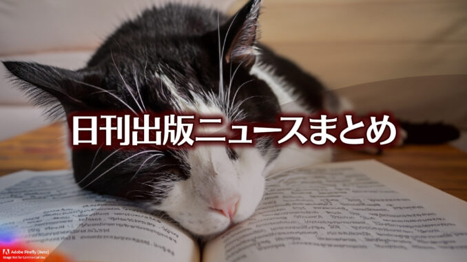 Text to Image by Adobe Firefly(beta) for non-commercial use（A black and white cat sleeping face down on an open book）