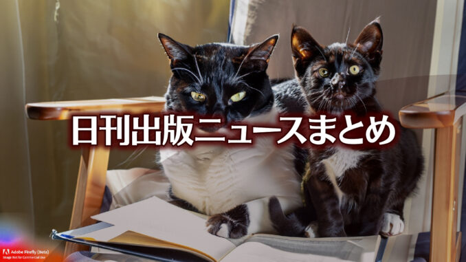 Text to Image by Adobe Firefly(beta) for non-commercial use（A black and white parent cat is sitting on a chair with a black and white child cat and reading a book）