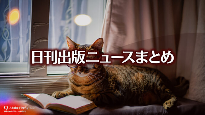 Text to Image by Adobe Firefly(beta) for non-commercial use（夜の窓辺で メガネをかけた茶縞猫が ソファに座って 本を読んでいる）