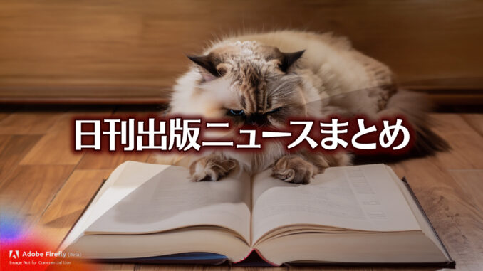 Text to Image by Adobe Firefly(beta) for non-commercial use（フローリングの床の上で 開いた本を枕にして お腹を上に向けて寝転んでいる 太ったヒマラヤン猫）