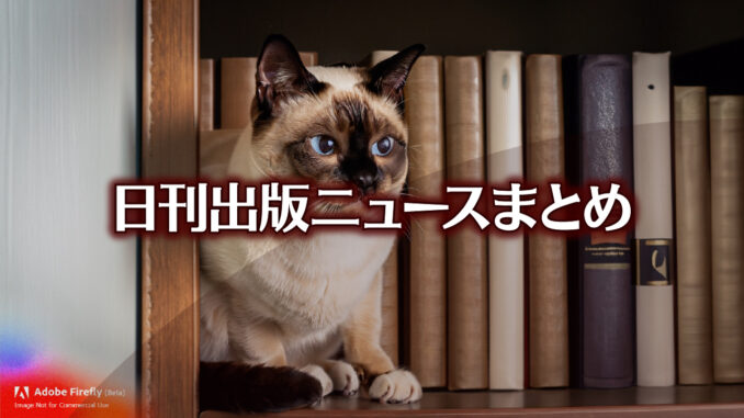 Text to Image by Adobe Firefly(beta) for non-commercial use（本棚の一角で 座って正面を見ている シャム猫）