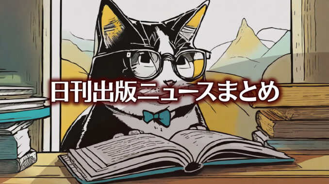 Text to Image by Adobe Firefly Image 2 Model（机に座って本を読んでいるメガネをかけた人間っぽい黒猫を横から見たイラスト）