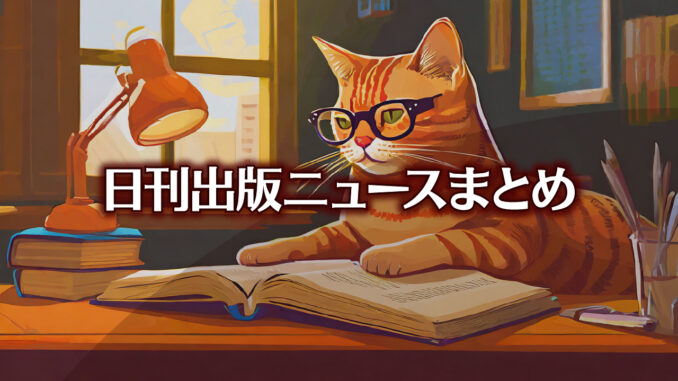 Text to Image by Adobe Firefly Image 2 Model（机に座って本を読んでいるメガネをかけた人間っぽい赤縞猫を横から見たイラスト）